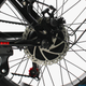Электровелосипед фетбайк Corso Kraft 20" 500W 48V/15Ah Shimano дисковые тормоза зеркала складной руль Красный (LUX1840) - изображение 3
