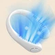 Портативный вентилятор X5 Neck Fan на шею, встроенный аккумулятор, 3 скорости, до 8 ч работы White - изображение 2