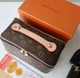 Жіноча сумка-косметичка колір коричневий несесер Louis Vuitton (112) - изображение 2