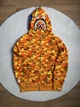 Зіп-худі жовтий Bape Camo XS - изображение 1