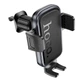 Автодержатель для телефона HOCO H78 Vista push-type car holder (air outlet) темно-серый, в дефлектор - изображение 3