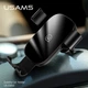 Автотримач для телефона Usams US-ZJ052 Gravity Car Holder Black - изображение 6