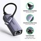 Сетевой адаптер UGREEN CM199 USB-C 3.1 Gen1 to Gigabit Ethernet Adapter Space Gray (50737) - изображение 5