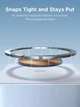 Бездротовий зарядний пристрій UGREEN W752 2-in-1 Magnetic Wireless Charger 25W QI2.2 Starlight Blue (55960B) - зображення 6