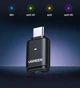 Bluetooth аудио адаптер UGREEN BT501 USB-C for PC/PS5/Switch Bluetooth 5.3 Black (45008) - изображение 9