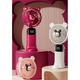 Портативний вентилятор для cушіння вій Disney на USB, малиновий - зображення 4