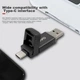 Флеш память USB Lenovo SX6Pro 64GB Type-C USB 3.2 Gunmetal - изображение 2