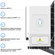 Гібридний інвертор DEYE SUN-8K-SG05LP1-EU-AM2-P 8KW 48V 2 MPPT 220V Однофазний (SUN-8K-SG05LP1-EU-AM2-P) - зображення 5