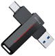 Флеш память USB Lenovo F502 MAX 128GB Type-C USB 3.2 Gunmetal - изображение 1