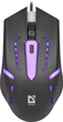 Мишка Defender Hit MB-601 4 кн 1200 dpi 7 кол підсвітки (52601) - изображение 1