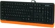 Клавиатура проводная A4Tech FKS10 USB Orange (4711421963398) - изображение 2