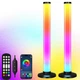Светодиодные LED торшеры настольные RGB светильники Лампы с пультом регулировкой яркости и синхронизацией музыки Фоновое освещение - изображение 1