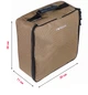 Чохол для 4-х котушок World4Carp REEL BOX MEDIUM 4 Coyote - зображення 3
