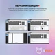 Ігрова провідна механічна клавіатура FANTECH MAXPOWER II MK894 Speed grey Switch c RGB підсвічуванням - зображення 6