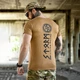 Потоотводная футболка Born of War с принтом Viking Brano койот размер L - изображение 3