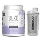 Протеїн 87% BILKO Сироватковий Ізолят Whey Protein Isolate 0,45 кг Банка Лісові ягоди + Шейкер - зображення 1