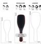 Щітка для волосся Tangle Teezer The Devil Wears Prada Red — для мокрого та сухого волосся, 21×6,5×4 см - зображення 2