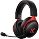 Беспроводная игровая гарнитура MCHOSE V9 Pro Black Red (Радиоканал/Bluetooth/3.5мм) со съемным микрофоном, RGB и звуком 7.1 Черно-красная - изображение 2