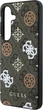 Etui Guess 4G Printed Colored Peony Pattern MagSafe do Samsung Galaxy S25 Brown (GUHMS25SP4PWPW) - obraz 5