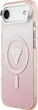 Etui Guess IML Gradient Triangle Logo MagSafe do Apple iPhone Air Pink (GUHMP17MHGTMLCGP) - obraz 2