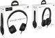 Наушники Hoco W21 Graceful charm wire control headphones Black (6931474708281) - изображение 4