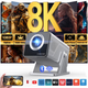 Мультимедийный смарт-проектор с автофокусом Magcubic X7 Android 14, chip H726, 8K24fps, 2GB/16GB домашний кинотеатр Silver (19343) - изображение 3