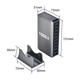 Сетевая зарядная станция ILEPO 1000W на 2 USB+8 Type-C мультизарядное устройство мощный блок питания Black (19340) - зображення 9