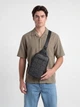 Сумка слинг через плечо мужская из натуральной кожи Coach Ethan Pack In Signature Canvask BG-COA-15 Черная (196395195558) - изображение 5