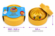 Антистрес іграшка Булочка Пельмень Сквіш 10 см Squishy Dumpling з блискітками kawaii колір сюрприз - зображення 8