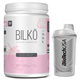 Протеїн 87% BILKO Сироватковий Ізолят Whey Protein Isolate 0,9 кг Банка Полуниця + Шейкер - зображення 1