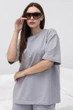 Жіноча футболка OVERSIZE TOTALFIT D5-LD91 M-L - изображение 2