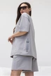 Жіноча футболка OVERSIZE TOTALFIT D5-LD91 M-L - изображение 3