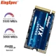 SSD M.2 2242 256Gb NVMe KingSpec NXM-256Гб твердотільний накопичувач PCI-e 3.0*4 - зображення 1