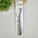 Монопучковая зубная щетка Healthy Smile Tuft Medium 6 мм, фиолетовая, для брекетов, имплантов и линии десен - изображение 2