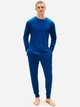 Пижамный лонгслив мужской больших размеров хлопковый Tommy Hilfiger 555484427 XXL Синий (1160348262) - изображение 5