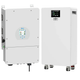 Комплект автономного енергопостачання Deye SUN-10K-SG02LP1-EU-AM3 10 кВт + Biom Professional BALFP-512314-V2 16 кВт·год White - зображення 1