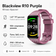 Смарт-годинник Blackview R10 1.47" 320x172 TFT Bluetooth 300 мА крокомір пульсометр Purple (6931548319344) - зображення 2