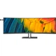 Монитор изогнутый 44.5" Philips 45B1U6900C/00 VA 5120x1440 75 Гц 450 кд/м² колонки 2x5 Вт USB-C GbE Black - изображение 1