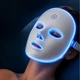 Маска для лица светодиодная LED Косметическая маска для фототерапии омоложения и светового ухода за лицом - изображение 4