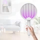 Електрична мухобійка ракетка від комах Electric Mosquito Swatter Акумуляторна антимоскітна лампа від комарів та мух - зображення 5