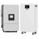 Комплект автономного енергопостачання Deye SUN-15K-SG05LP3-EU-SM2 15 кВт + Biom Professional BALFP-512314-V2 16 кВт·год White - зображення 1