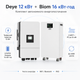 Комплект автономного енергопостачання Deye SUN-12K-SG05LP3-EU 12 кВт + Biom Professional BALFP-512314-V2 16 кВт·год White - зображення 2
