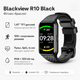 Смарт-годинник Blackview R10 1.47" 320x172 TFT Bluetooth 300 мА крокомір пульсометр Black (6931548319320) - зображення 2