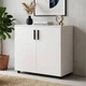 Комод Doros Торн Белый 2 ДСП 90х51.6х80 (DRS-012087) - изображение 1
