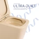 Унитаз подвесной Qtap Tern Ultra Quiet 520×345×325 мм, Beige, с сиденьем Slim Duroplast / Soft-close / Quick Release QTTER26SB49001 - изображение 5