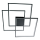 Люстра квадратної форми Luminaria CALLISTA 100W 3S з пультом Black (CALLISTA black) - зображення 1