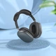 Бездротові навушники Borofone BO22 з мікрофоном (Bluetooth 5.3, Карта пам'яті, AUX, повнорозмірні) - чорний - зображення 4