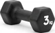 Гантели Adidas Hex Neoprene Dumbbell 2шт.*3 кг. (пара), шестигранная гантель с неопреновым покрытием (ADWT-11403-NL) - изображение 3