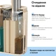 Комплект для прибирання RZTK Flat Mop 2 + 1 додаткова насадка мікрофібра - зображення 7