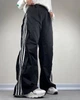 UNISEX Штаны с лампасами и молниями \ Черный 42-46 - изображение 5